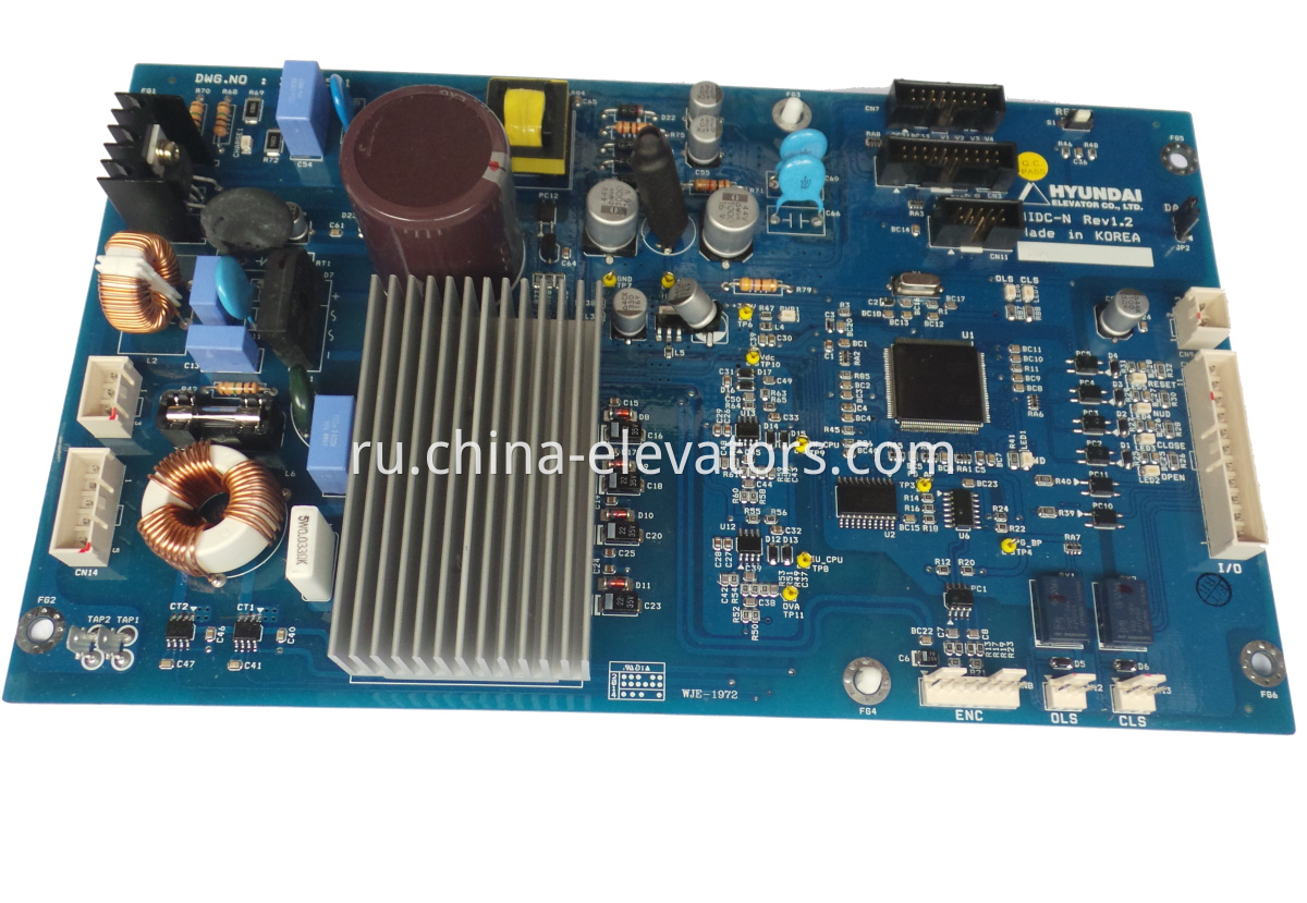 Hyundai Elevator Door Controller PCB HIDC-N Rev 1.2